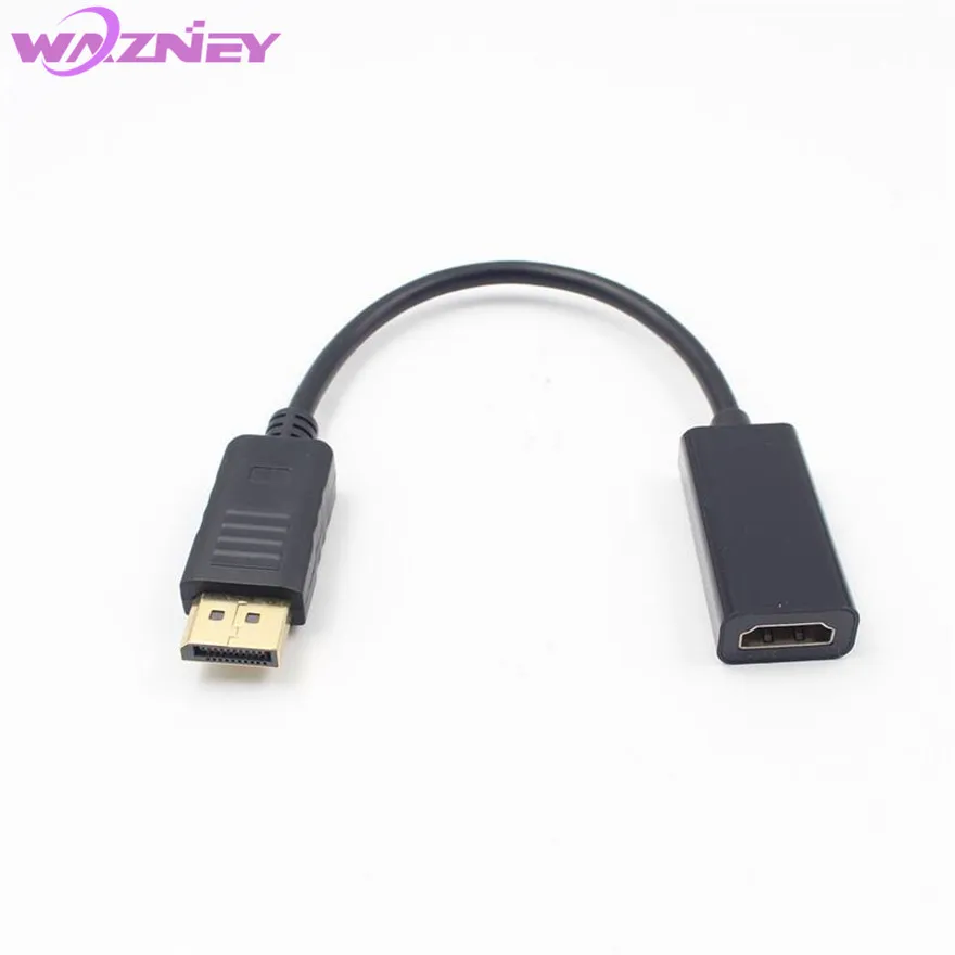 Переходник DP в HDMI переходник DisplayPort HDTV «штырь-гнездо» поддержка 1080P 4K для проекторов и