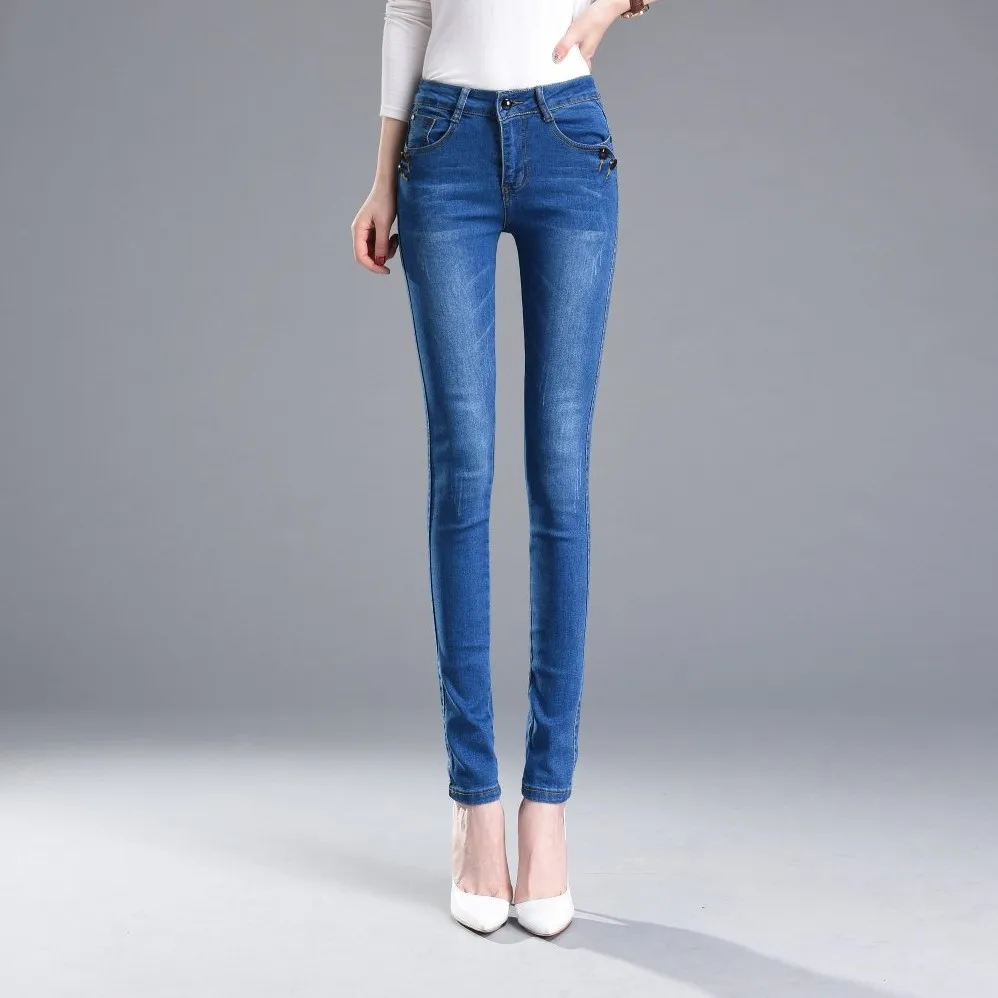 Girl Model Women Sex Lady Jeans Pants 