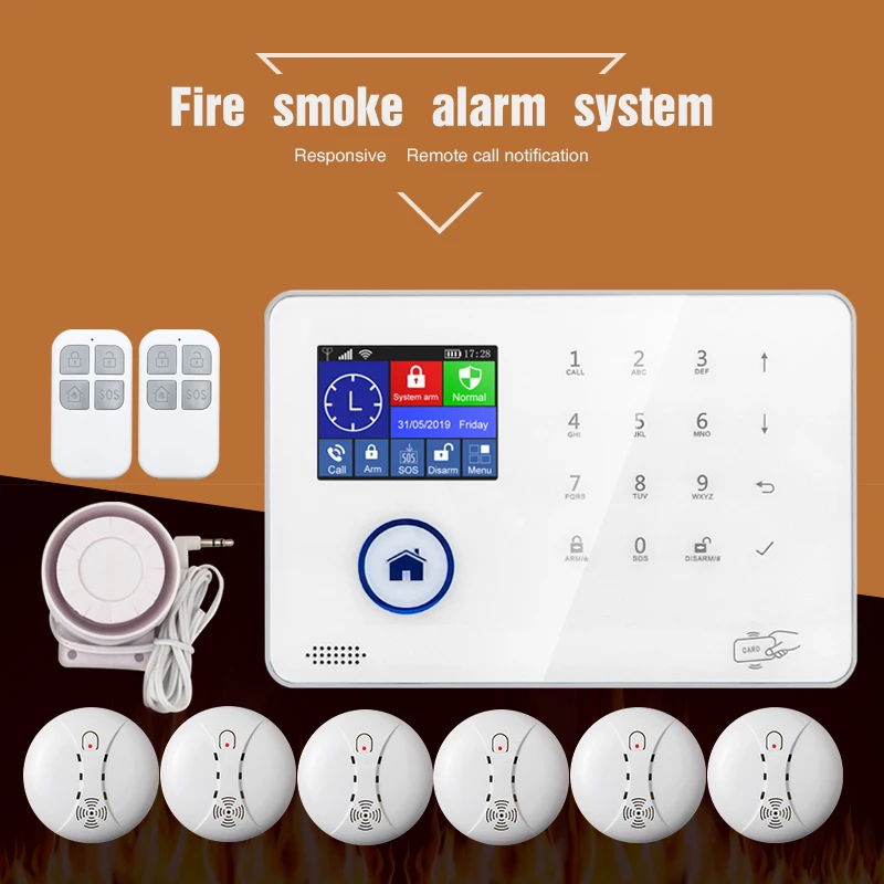 central fire and burglar alarm