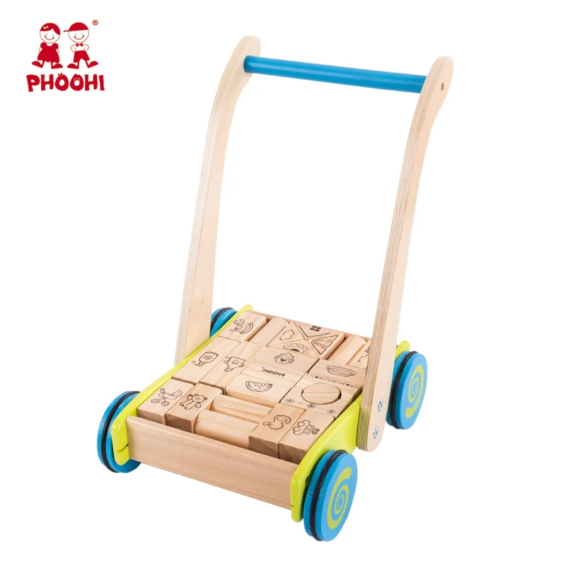 New Arrival Toddler Push Along Cart Toy 