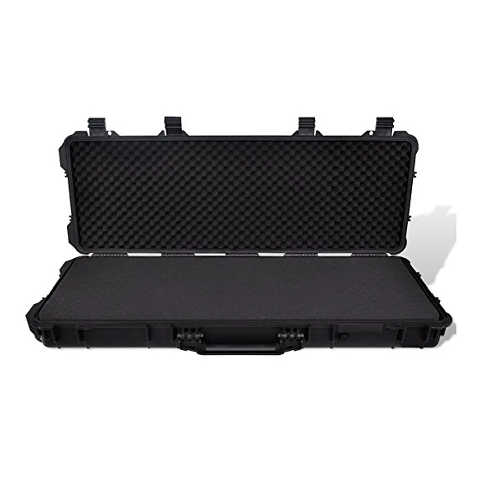 Outdoor Waterproof Wheeled Large Long Hunting Plastic Tool Box Compound Bow Hard Case