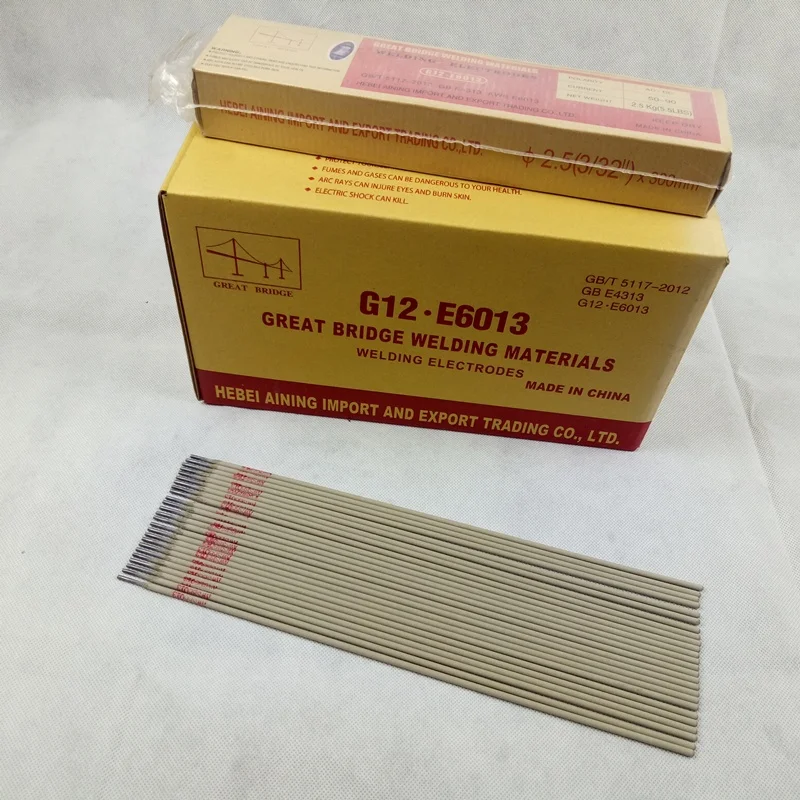 G12 Welding Electrode Dubai / AWS E6013 Welding Electrode Price