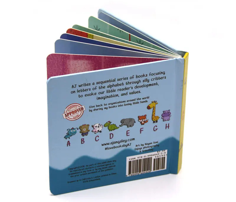Custom Printing Hardcover Children Book Cheap Price Busy Children Book for Kids