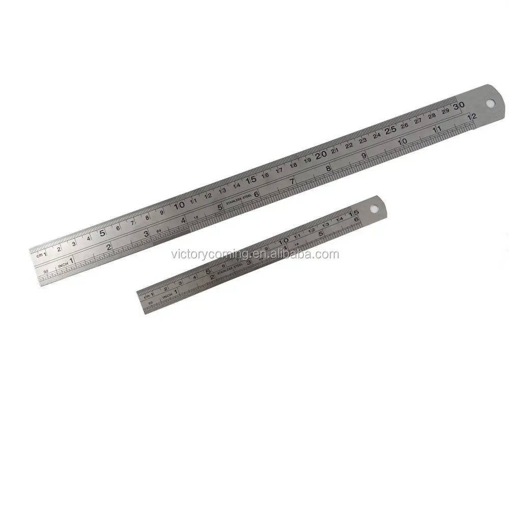 96A3 Metric Ruler Metal Ruler Double Sided Precision Ruler 6 Inch Ruler 