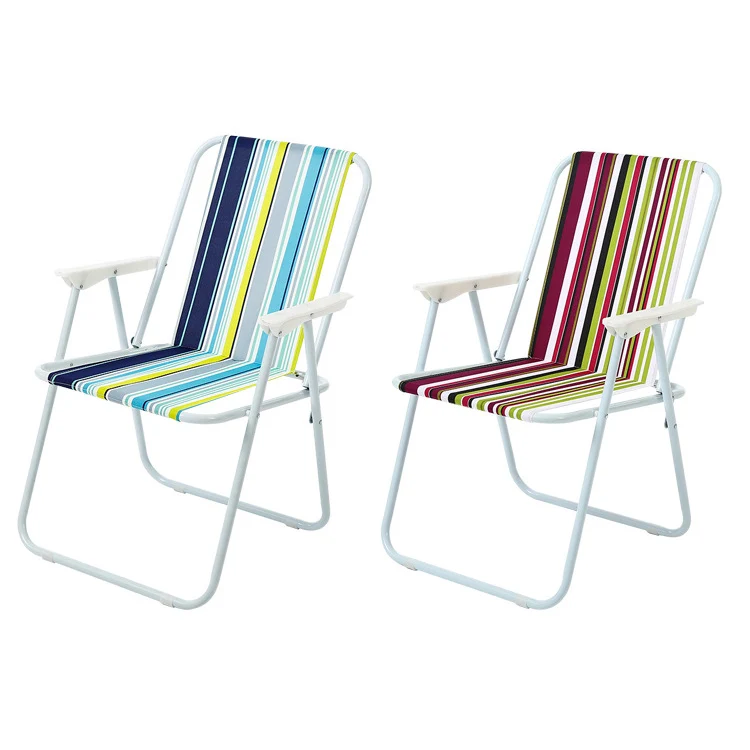 Niceway высококачественный подлокотник прочный многоцветный складной стул для кемпинга с