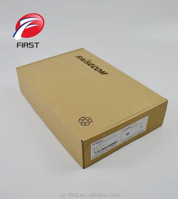 Raisecom RC512-FE-S-S1 ethernet fiber optic to RJ45 Media ISDN Converter transceiver