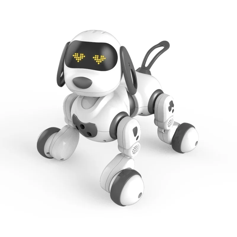 Cute Funny Intelligent Smart Electric Remote Control Dog Pet Robot 18011 Singing Dancing RC Dog Robot Toys With Lights for Kids