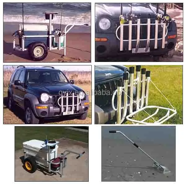Алюминиевый держатель для удочки автомобиля/лодки 6
