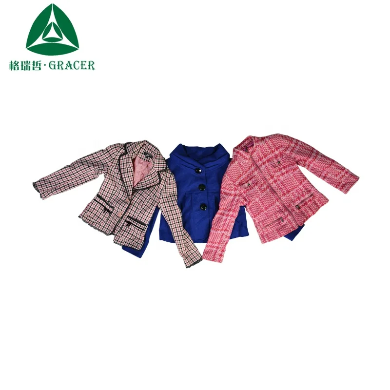 Cheap Winter Short Worsted Coat Free Shipping  Women Used Clothes Guangzhou China