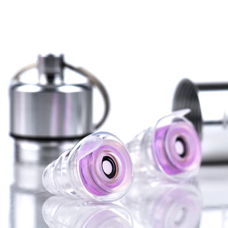 High Fidelity Plush Silicone Earplugs for Noise Reduction Harmful Sound Blocker with High Music Quality Ear Hearing Protectors