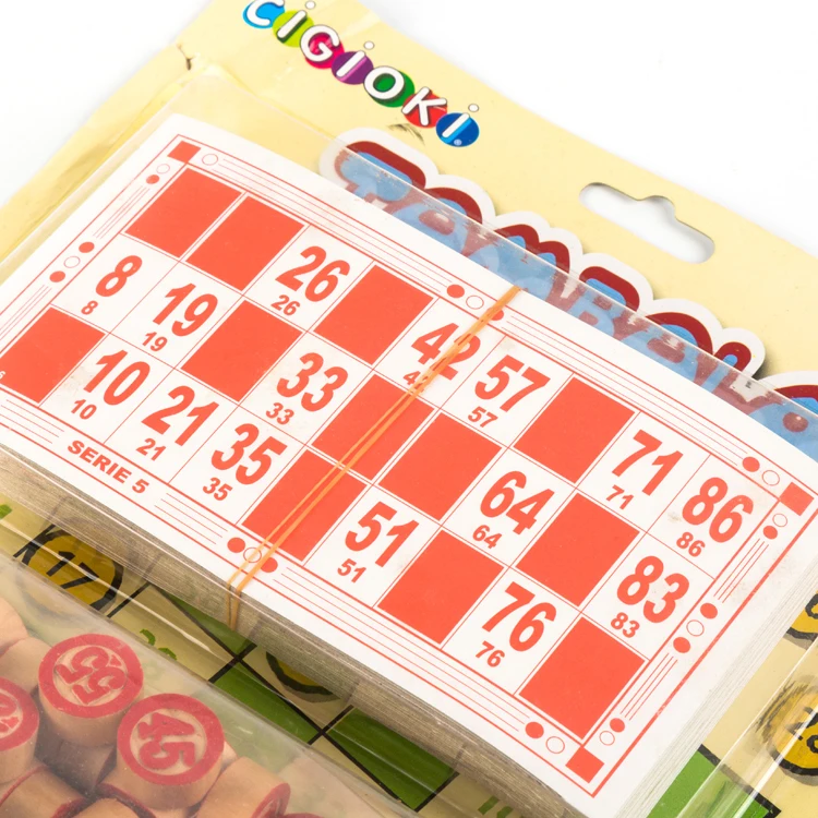 
Китайский производитель, деревянный Набор для игры в бинго с картой 