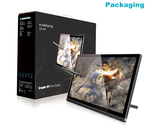 Huion GT-191 19.5 inch IPS LCD Display Pen Monitor 8192 Levels