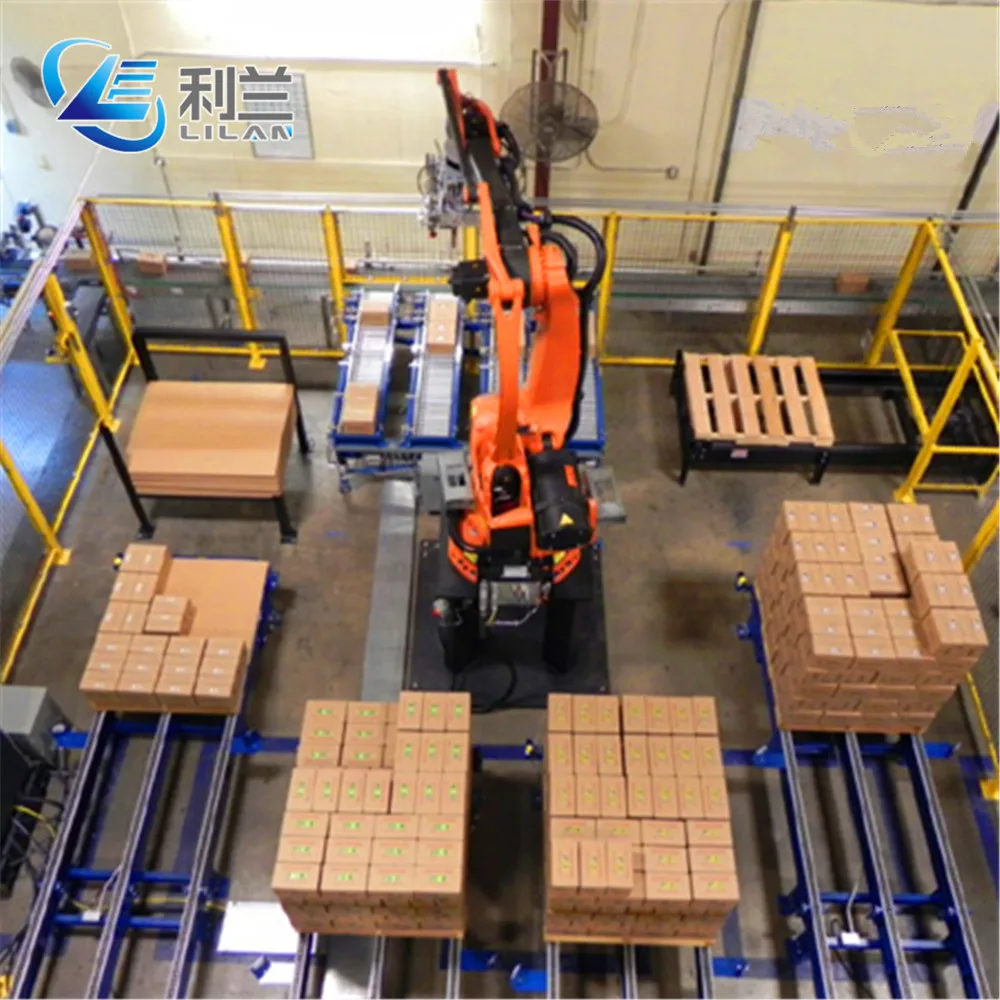 Factory Directly Wholesale Packaging Line Palletizer Robot for Stacking
