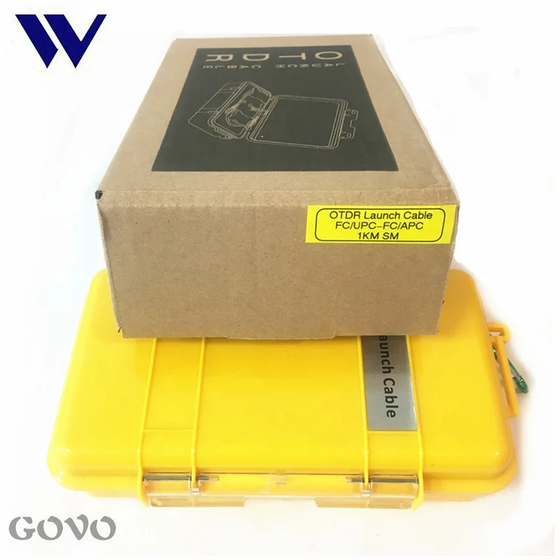 Fiber Optic Launch Box Dummy Fiber SM G652D 500m LC/UPC-LC/UPC OTDR Launch  Cable