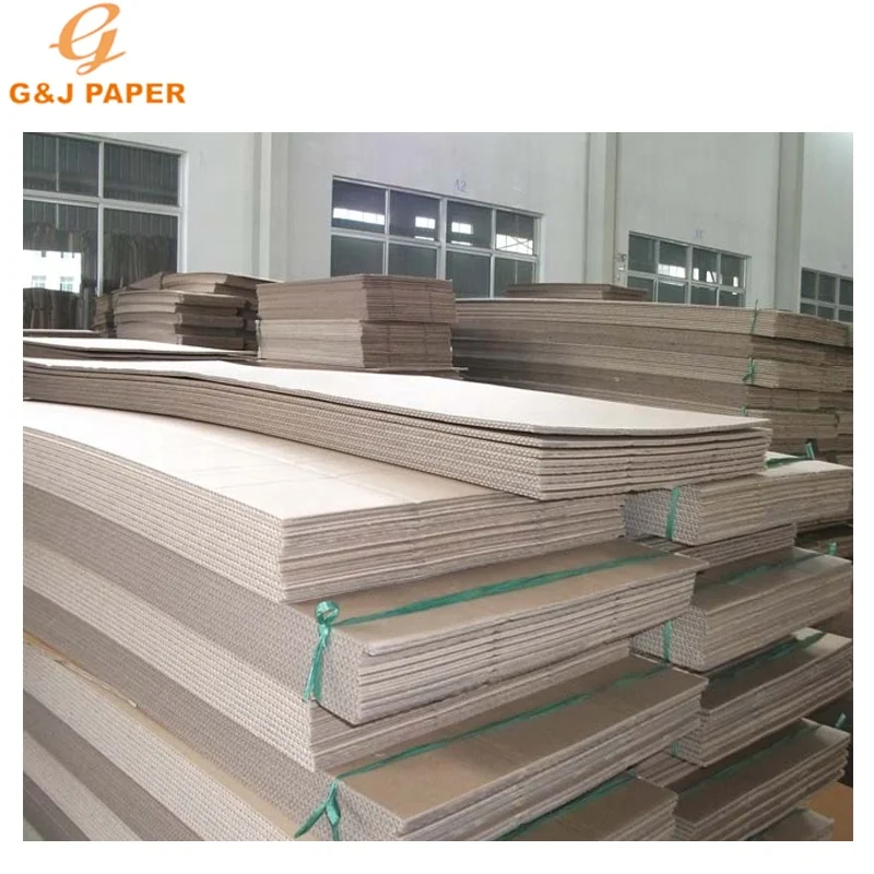 Factory Price F Flute Corrugated Cardboard Paper Sheets