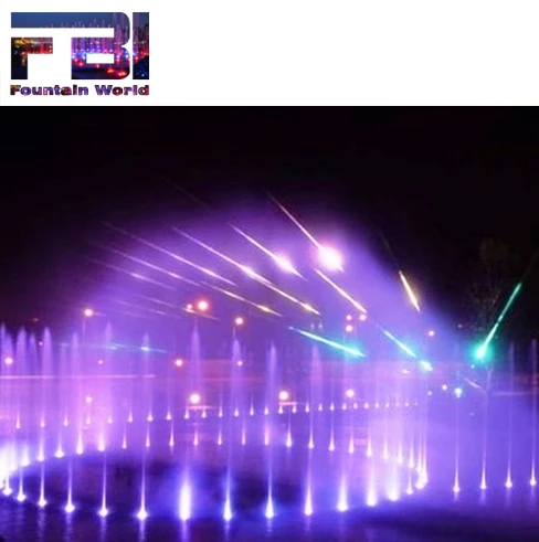 Cascade Nozzles for Water Projection Screen Outdoor Large Size Water Screen Movie Show Fountains Project