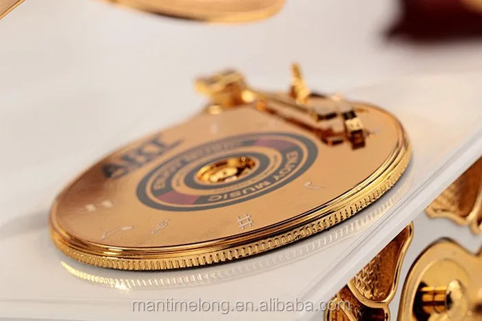 
 Ностальгические воспоминания! Винтажная музыкальная шкатулка граммофона, музыкальная шкатулка в стиле ретро с художественным диском  