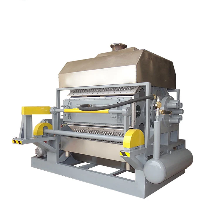 Egg Tray Forming Machinery Egg Carton Box Making Machine Using Waste Paper Agricultural Waste Rice Straw Material