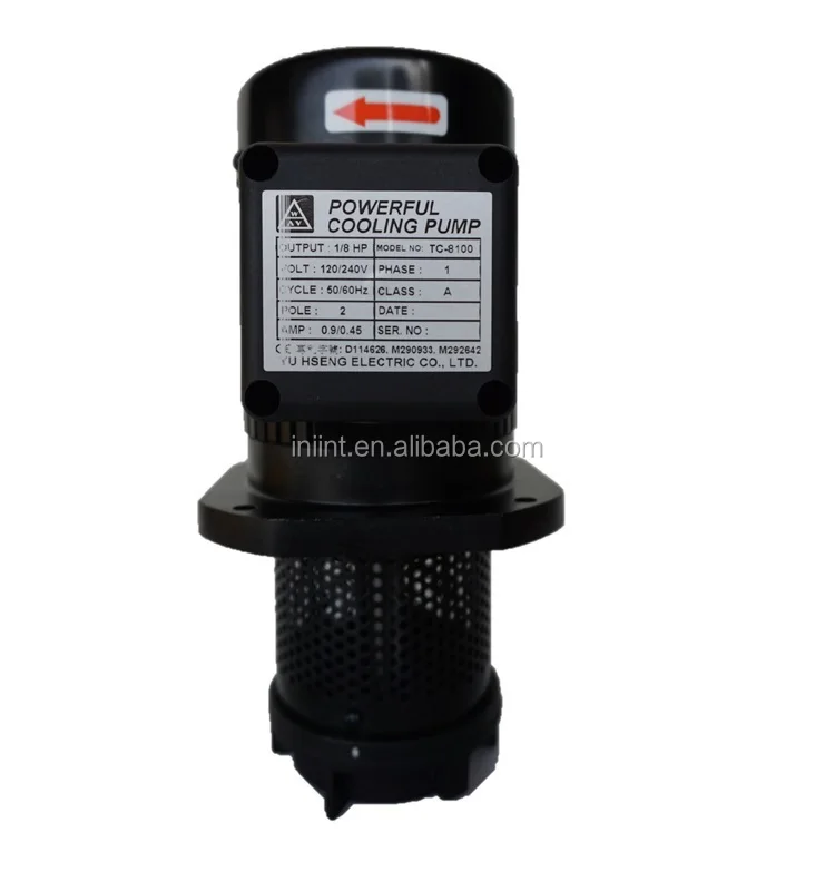 1/8 HP Lathe Milling Machine Tool Immersion Coolant Pump 100 mm Stem
