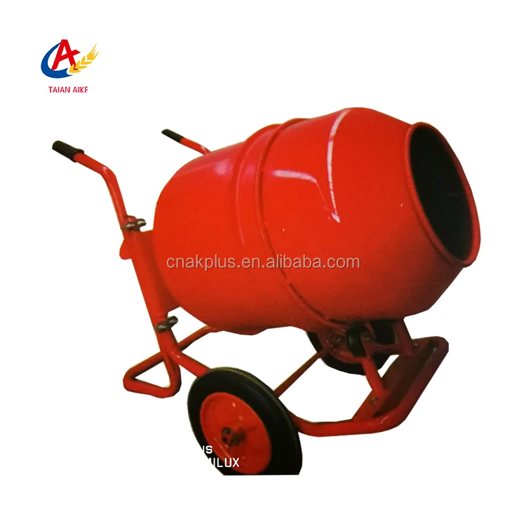 Простая в эксплуатации многопрофильная мини-Ручная Электрическая цементная Бетономешалка