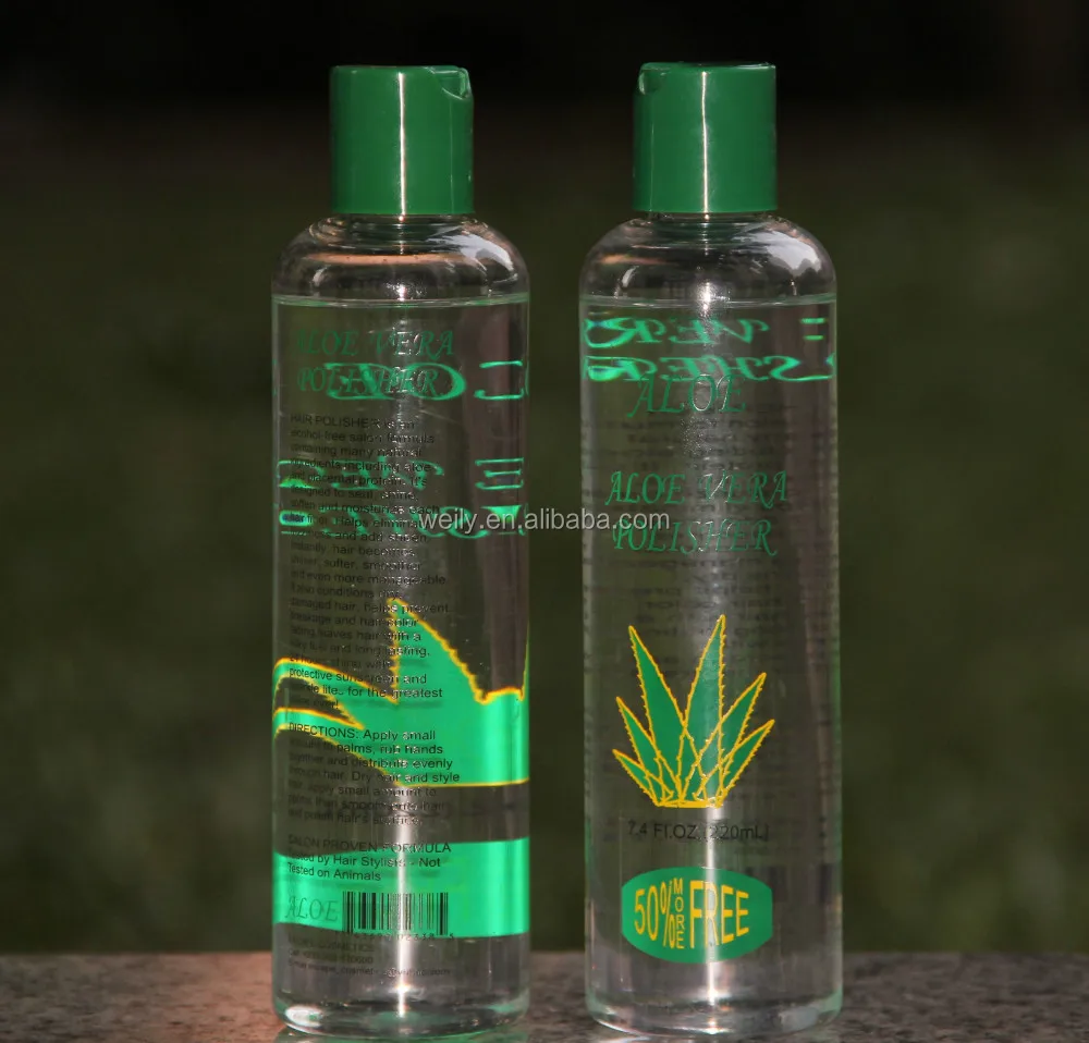 Aloe Vera Hair Polisher - Nourishing & Smoothing Hair Repairing Product  with GMPC Certification, 220 ml