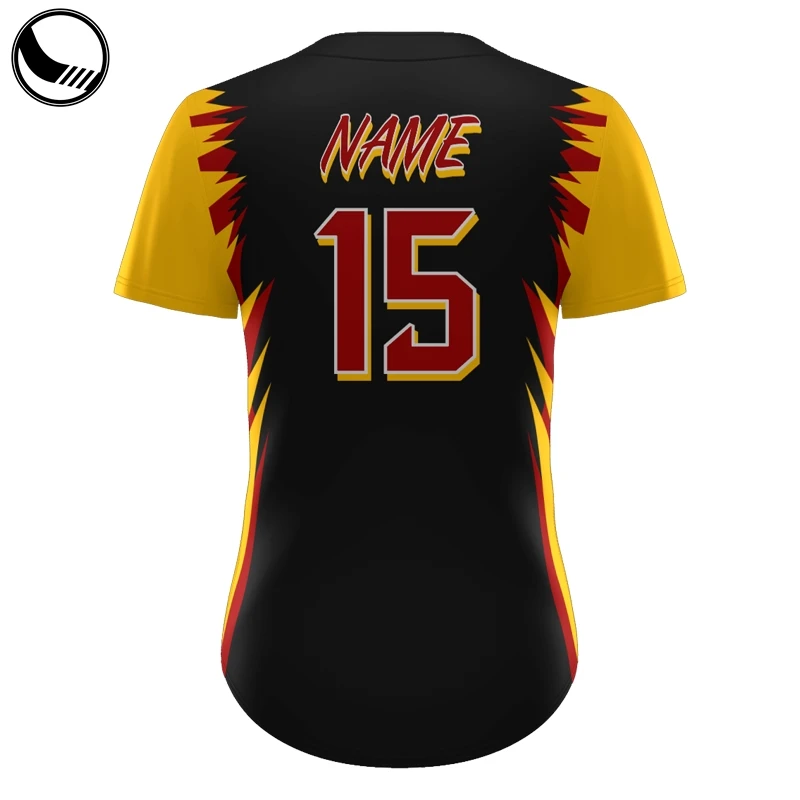 blank black baseball jersey