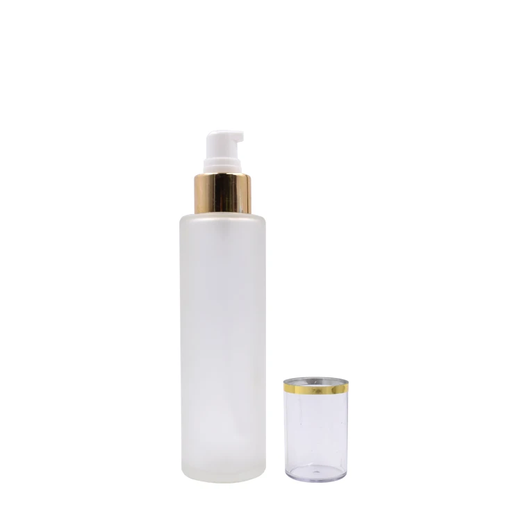 Download Milk White Frosted Glass Bottle 15ml 30ml 60ml 100ml 120ml 150ml Sun Block Cosmetic Bottle With Gold Aluminum Pump Buy Cosmetic Bottle Sun Block Frosted Glass Bottle Product On Alibaba Com