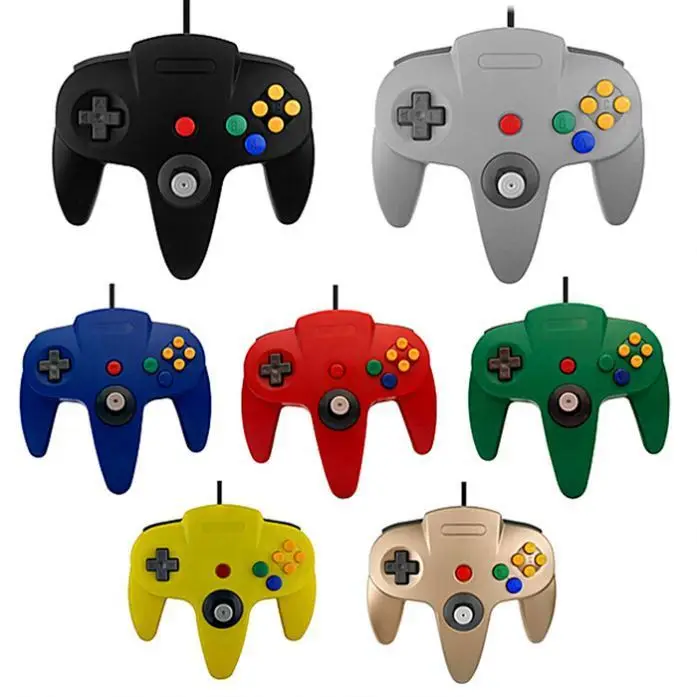 Hopora USB Gamepad Classic Retro Controller for N64 Bit PC - Main Image