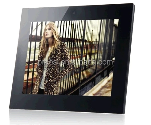 Acrylic Digital Frame with Video Playback Function Download Hot Movies-MP4 Video Display 14 Inches