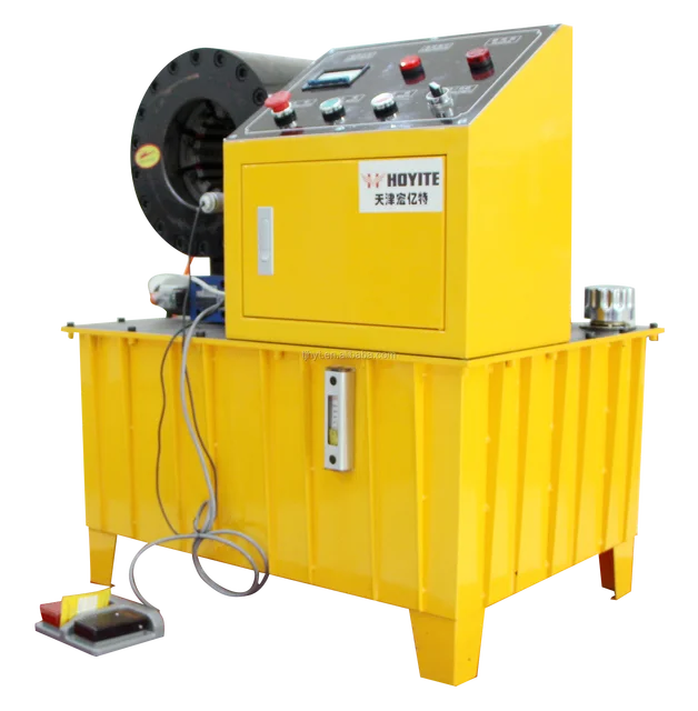 HYT-51 Yellow Hydraulic Hose Press Machine