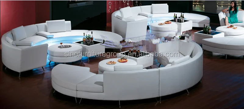Multi Big Round Sectional Sofa