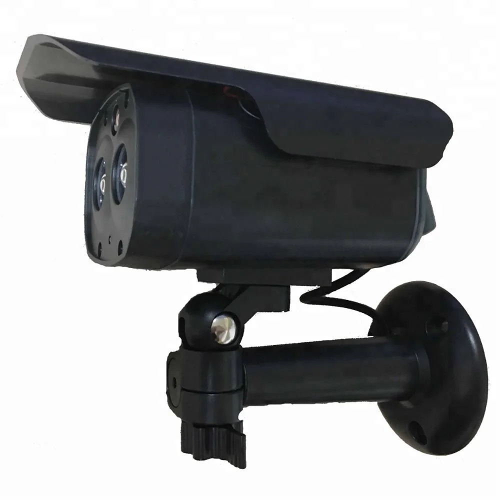 LARGE COMMERCIAL CCTV DUMMY SECURITY CAMERA SOLAR POWERED 