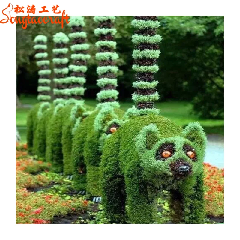 庭の人工トピアリー動物植物と人工トピアリーの木 Buy Artificial Topiary Animal Artificial Topiary Trees Topiary Animal Product On Alibaba Com