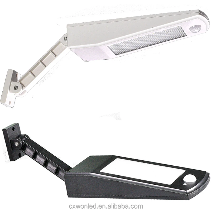 4500mAh PIR Sensor Motion Sensor Solar Street Lamp Angle Adjustable Outdoor Led Solar Garden Light