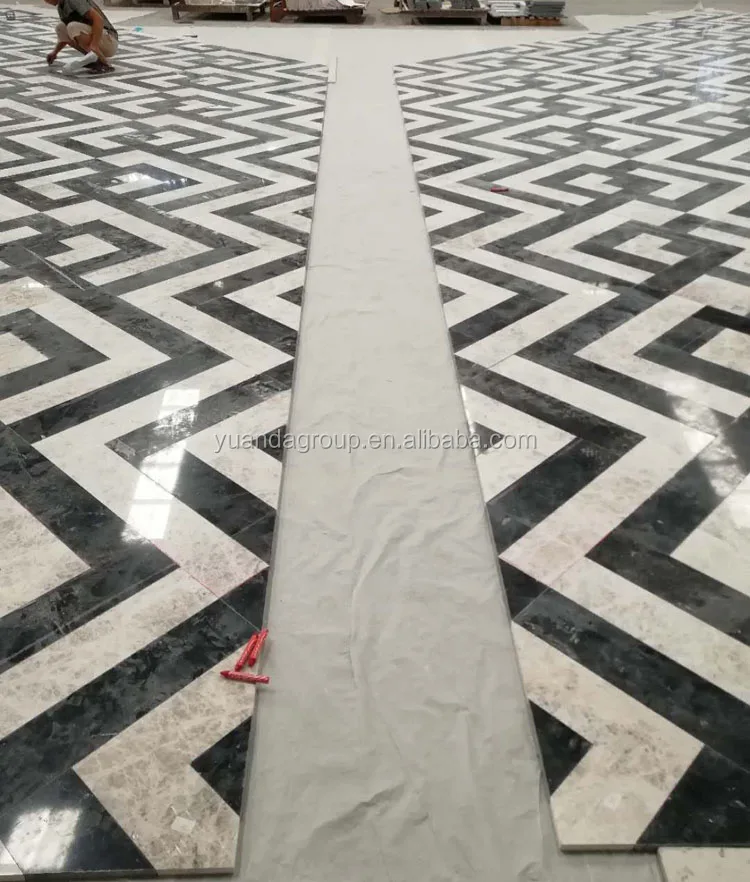 product natural marble mosaic art marble inlay flooring design waterjet medallion mosaic pattern273-8