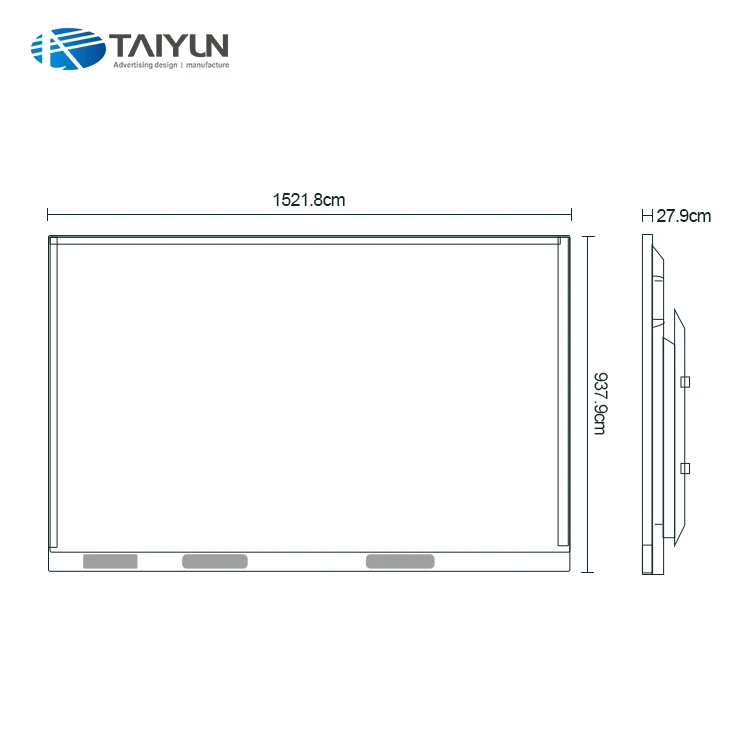 65 Inch Touch Screen learning Interactive Smart White Board For School Teaching Use