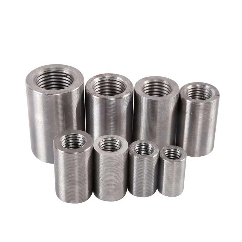 Steel Rebar Coupler Rebar Sleeve Construction Steel Connection Thread