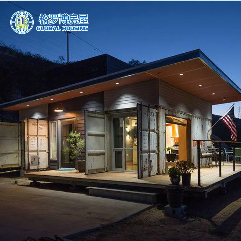 Ready Made Modular Low Cost Prefab Modified Shipping Container House
