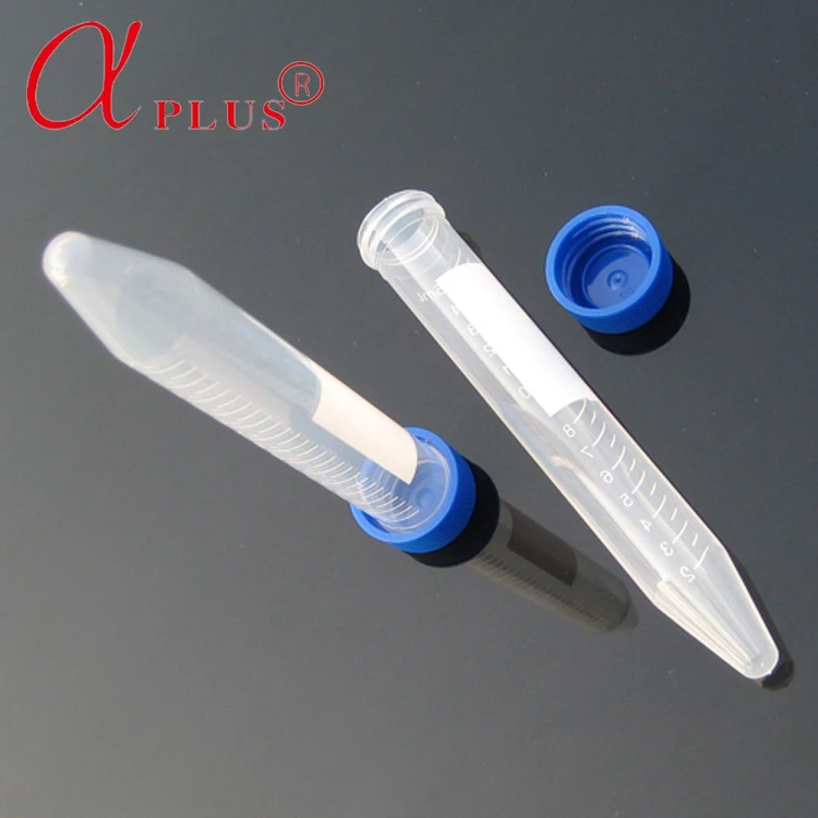 Медицинские лабораторные одноразовые пластиковые пробирки с винтовой крышкой
