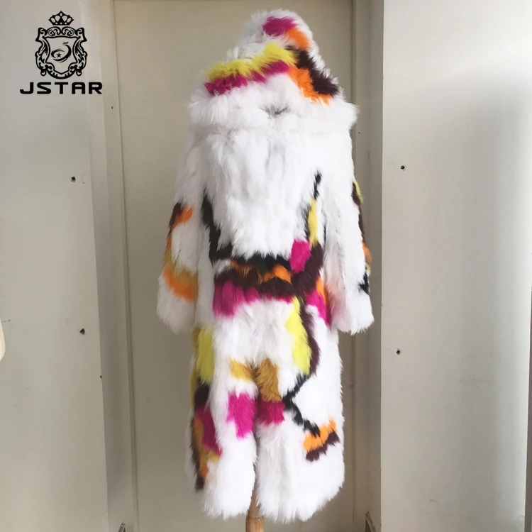 Cheap Italian Colored Fox Fur Coats