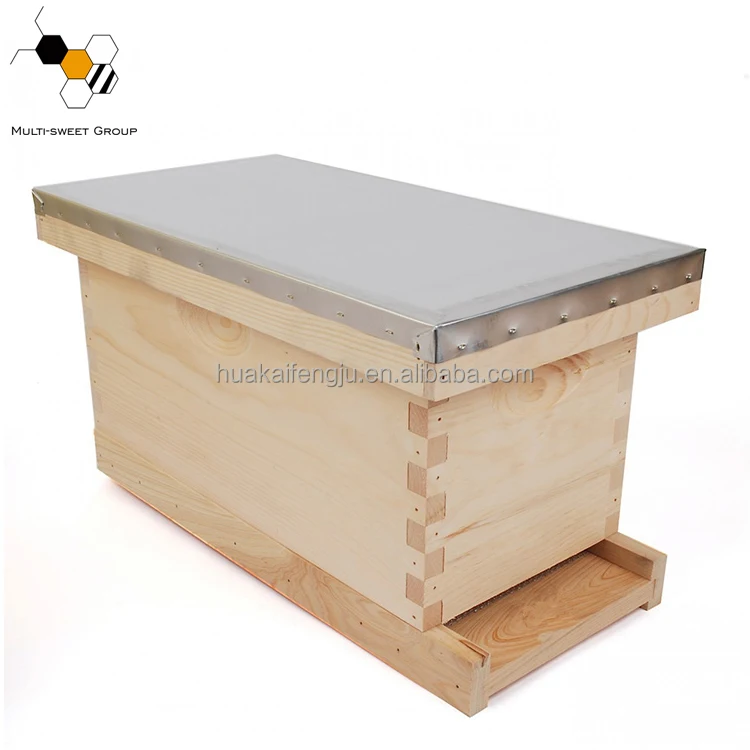 5 Frame Wooden Nuc Beehive - Quality Queen Rearing Boxes