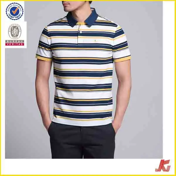 mens striped polo shirt