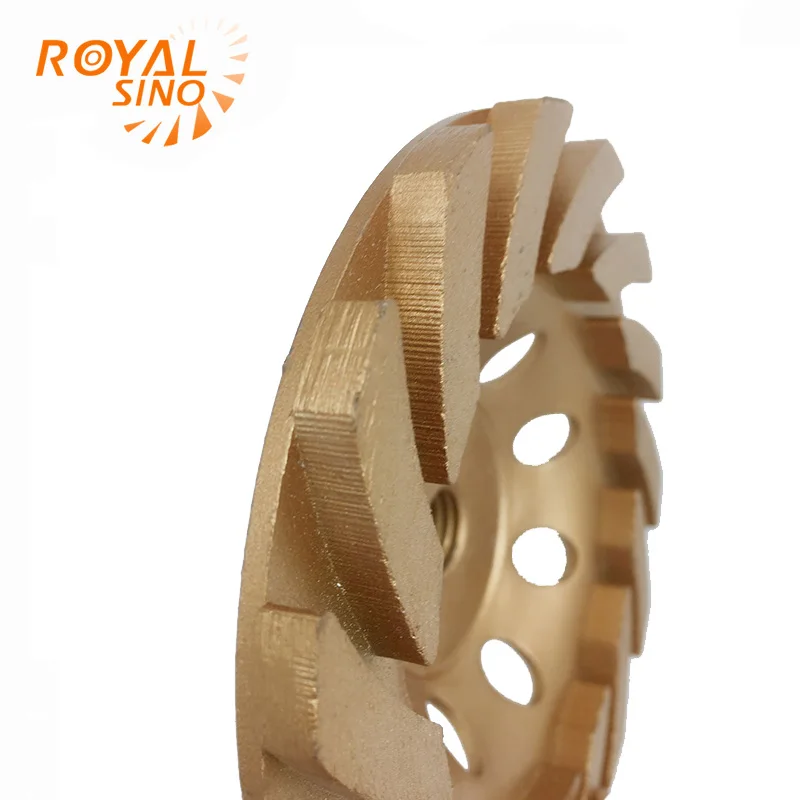Усовершенствованный сварной Сегментированный алмазный шлифовальный круг Royal