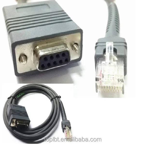 VGA Cable RS232 Serial to RJ45 Wholesale USB Cable for Symbol Barcode  Scanner Cable