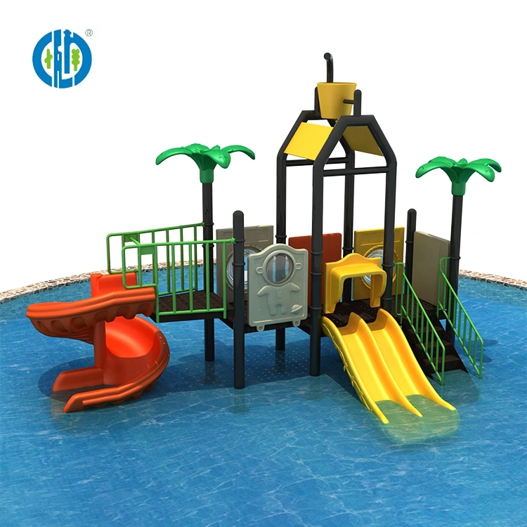 Swimming Pool Outdoor Water Park Playground Slide