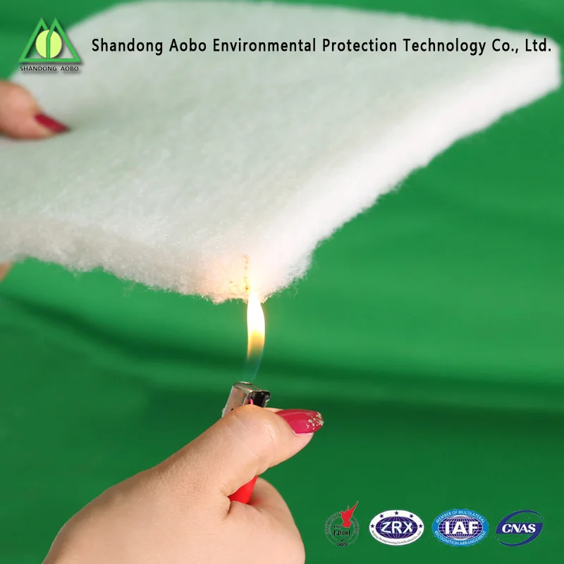 Fireproof Polyester Padding Flame Retardant  Polyester Fire Barrier Felt Wadding for Garments and Mattress