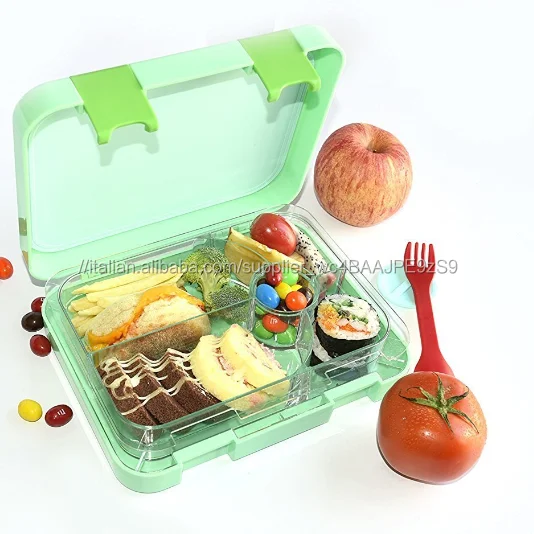 Aohea 5 Compartment Lunch Container with Removable Compartments