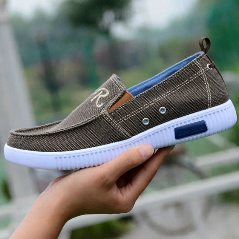 Оптовая Продажа Модные уличные ребята обувь; Тканевая прогулочная обувь для мужчин