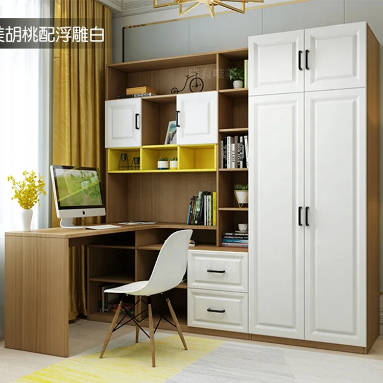 Factory Price Bedroom Wardrobe and Computer Study Table Designs