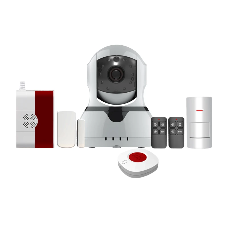 WolfGuard Smart WIFI  IP  Camera Security  Alarm System